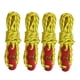 thumbnail image 3 of 4 Uds cuerdas para tienda de campaña cuerda reflectante cuerda de nailon ligero para exteriores Guy Lines Amarillo Cola Cuerda para tienda de campaña, 3 of 8