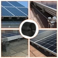 thumbnail image 7 of 6in X 100ft Solar Panel Bird Guard,Solar Panel roof Protection net 1/2inch Mesh,Includes 100 Fastener Clips,100 Cable Ties,Gloves,Pliers & PVC Coated Wire Mesh for Bird,Critters Control, 7 of 7
