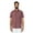 Biking Red, variant on Men's and Big Men's Yarn-Dyed Panel Shoort Sleeve Woven Shirt, Size S-4XL