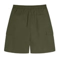 thumbnail image 7 of Kcolen Mens Workout Shorts Men's Baggy Sweat Shorts Relaxed Fit Elastic Waist Streetwear Summer Drawstring Casual Shorts, 7 of 7