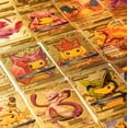 thumbnail image 5 of Pok é mon Card Foil PAQUETE ORO 55 TARJETAS TCG GX Vmax GX Card Charizard +, 5 of 5