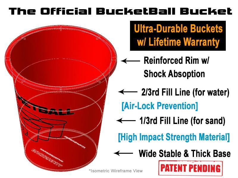 BucketBall™ - Giant Beer Pong™ Edition - Starter Pack