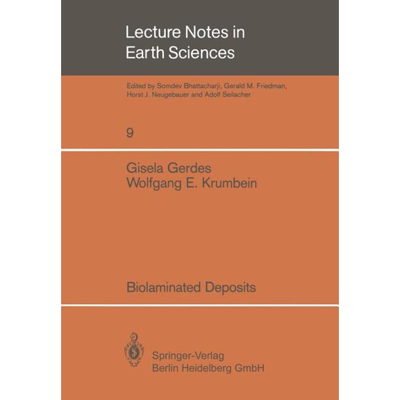 Lecture Notes in Earth Sciences Biolaminated Deposits, Book 9, (Paperback)