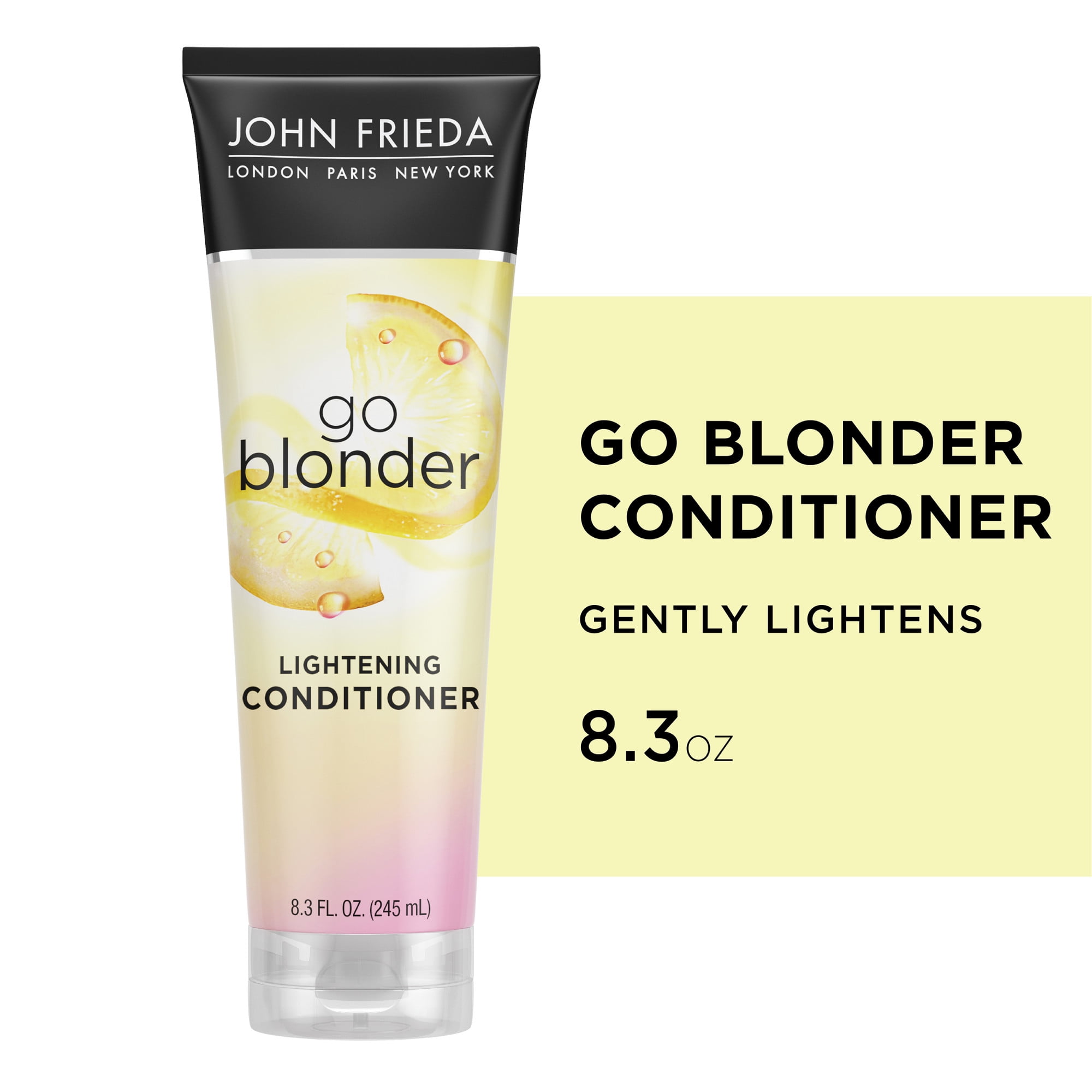 John Frieda Go Conditioner,Paraben Free, Phthalate Free, Ammonia Free, Cruelty Vegan Friendly Blonde Conditioner 8.3 ounces -