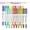 6 Fluorescent Colors: Red, Orange, Yellow, Green, Blue, Violet; 6 Macaron Colors: Pastel Pink, Pastel Blue, Pastel Yellow, Pastel Green, Pastel Orange, Pepper Mint; 6 Morandi Colors: Mild-Orange, Mild-Blue, Mild-Red, Mild-Green, Mild-Violet, Mild-Brown, variant on ZEYAR Highlighters, Dual Tips Marker Pen, Chisel and Fine Tips, 6 Candy Colors, Water Based, Assorted Colors, Quick Dry (6 Candy Colors)