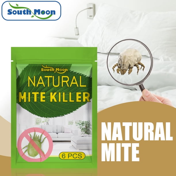 Bolsa de eliminación natural de ácaros del polvo, plantas a base de hierbas seguras, protección eficaz y duradera para la ropa de cama del sofá del hogar para eliminar los ácaros del polvo 6 piezas