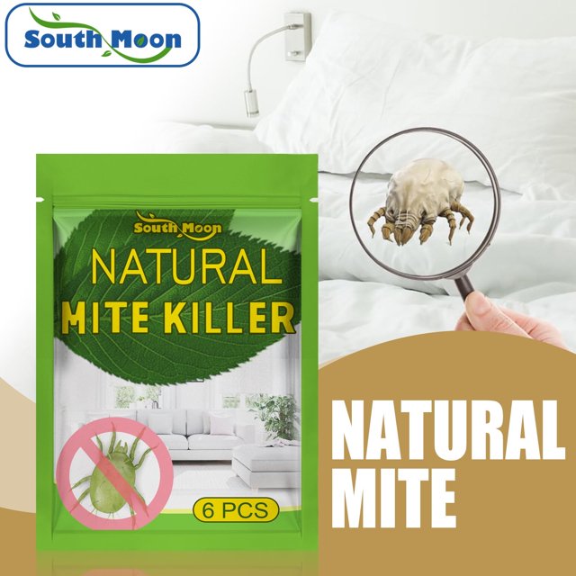 Bolsa de eliminación natural de ácaros del polvo, plantas a base de hierbas seguras, protección eficaz y duradera para la ropa de cama del sofá del hogar para eliminar los ácaros del polvo 6 piezas