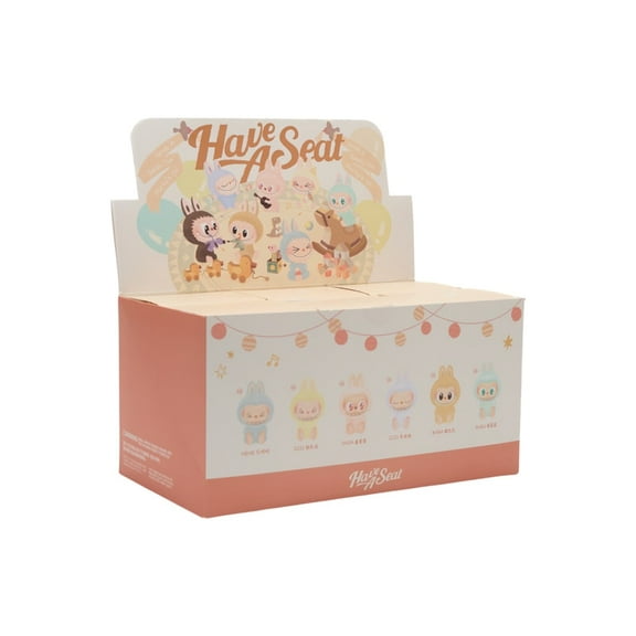 Pop Mart Labubu The Monsters Have a Seat Vinyl Plush Sealed Case (6 Blind Box), from StockX