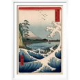 thumbnail image 2 of View from Satta Suruga, Scenic Framed Art Print Wall Art by Ando Hiroshige Sold by ArtCom, 2 of 6