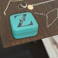 thumbnail image 2 of Dvkptbk Storage 26 Letters Earring Jewelry Display Storage Box Case Organizer Flannel Tray Gift Home Essentials, 2 of 3