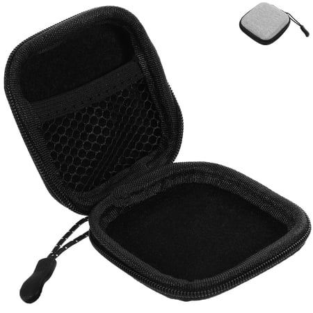 UPKOCH Cable Organizer Bag Grey Smooth Zipper Durable Storage Pouch