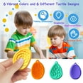 thumbnail image 6 of Ausuagr Fidget Toys Sensory Stone with Lanyard Chain Stocking Stuffers for Kids, 6 Pack Worry Stone for Autism ADHD Teens Anxiety Relief, Quiet Fidgets Stress Toys for Classroom Gift, 6 of 7
