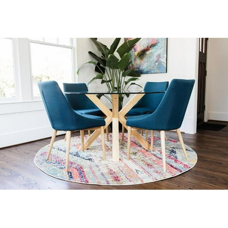 Corrigan Studio Kaylin Modern 5 Piece Breakfast Nook Dining Set Corrigan Studio Kaylin Modern 5 Piece Breakfast Nook Dining Set