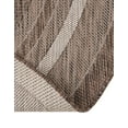 thumbnail image 4 of Unique Loom Outdoor Border Collection Area Rug - Soft Border (2' 7" x 4' 1" Hearth Brown/Ivory), 4 of 6