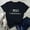 Black, variant on Graphic Tees for Women T-Shirts Women Casual Letter Print Short Sleeve Round Neck Shirt Loose Tops for Everyday Wear and Easy Styling Gray XL