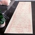 thumbnail image 4 of SAFAVIEH Adirondack Wyatt Traditional Distressed Runner Rug, Ivory/Rose, 2'6" x 12' - Transitional Modern Design, Ivory & Rose, Ideal for Living Room, Bedroom, Dining Space, Entryway, Hallway, Kitche, 4 of 11