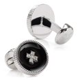 thumbnail image 2 of Crystal Button Rope Cufflinks, 2 of 5
