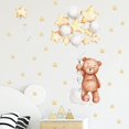 thumbnail image 2 of Pegatinas de pared de globos de oso estrella Pegatinas de pared de acuarela Pegatinas de pared Pegatinas de puerta de armario Pegatinas de pared para niños y niñas Decoración de pared para habitación TUNC Sencillez, 2 of 5