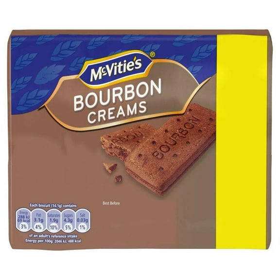 McVities Bourbon Creams Biscuit 300g (Pack of 1)