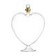 thumbnail image 1 of Decoraciones para el día de San Valentín, adornos para el día de San Valentín, regalos creativos para el día de San Valentín, botella de vidrio con forma de corazón, botellas de whisky, manualidades d, 1 of 7
