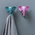 thumbnail image 5 of Gancho en forma de cabeza de ciervo, astas de reno de animales americanos, soporte multifuncional para montar en la pared, adornos para el hogar Ormromra CPB-DE-WX542-2, 5 of 5