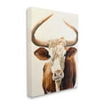 thumbnail image 4 of Stupell Industries Longhorn with Curved Horns Animals & Insects Painting Gallery Wrapped Canvas Art Print Wall Art, 30 x 40, 4 of 8