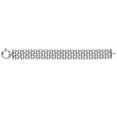 thumbnail image 1 of Bracelet pour Femmes Style Panthère en Argent Sterling, 7.5 Pouces, 1 of 1