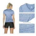 thumbnail image 6 of icyzone Workout Shirts Yoga Tops Activewear V-Neck T-Shirts for Women, 6 of 6