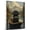 Affenpinscher, variant on Pug Cute Dog Fishing Stretched Canvas Size 8x12 – Retro Pug Dog Batter in Action With Fishing for Themed Living Room