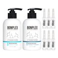thumbnail image 1 of BONPLEX Perfect Bonding Hair Restore Champú Tratamiento y Ampolla | Fuerza de unión | Sin encrespamiento, suave y brillante | Reparación de rotura dividida | Kit trío de concentrado reparador de cabel, 1 of 4