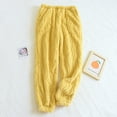 thumbnail image 2 of BLVB Womens Plush Pajama Pants Soft Fuzzy Pajama Bottoms for Women Cozy Pj Fleece Lounge Pants Sleepwear for Winter, 2 of 7