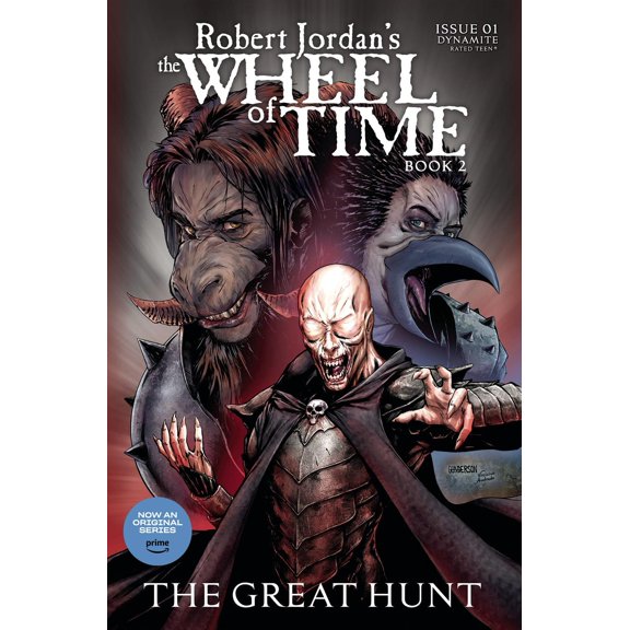 Collectible Wheel Of Time Great Hunt #1 Cvr B Gunderson Dynamite Comic Book