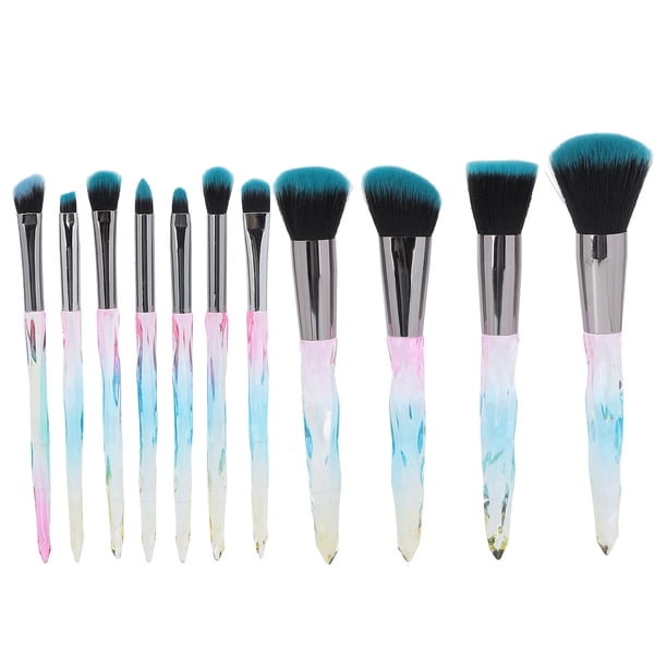 Brocha Para Sombras De Ojos, 11 Piezas, Segura, Ergonómica, Fuerte, Para Agarrar Polvo, Juego De Brochas De Maquillaje Profesional, Incluso Para Colorear, Portátil Para Puesta En ANGGREK Otros