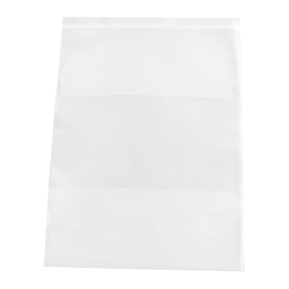 SSBM White Block Reclosable Bags 10" x 13" 4 Mil Write-On Zip Bags Perfect for Snacks and Small Items 10000 Pack