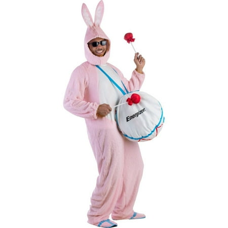 Adult Energizer Bunny Costume - Size Up to 64