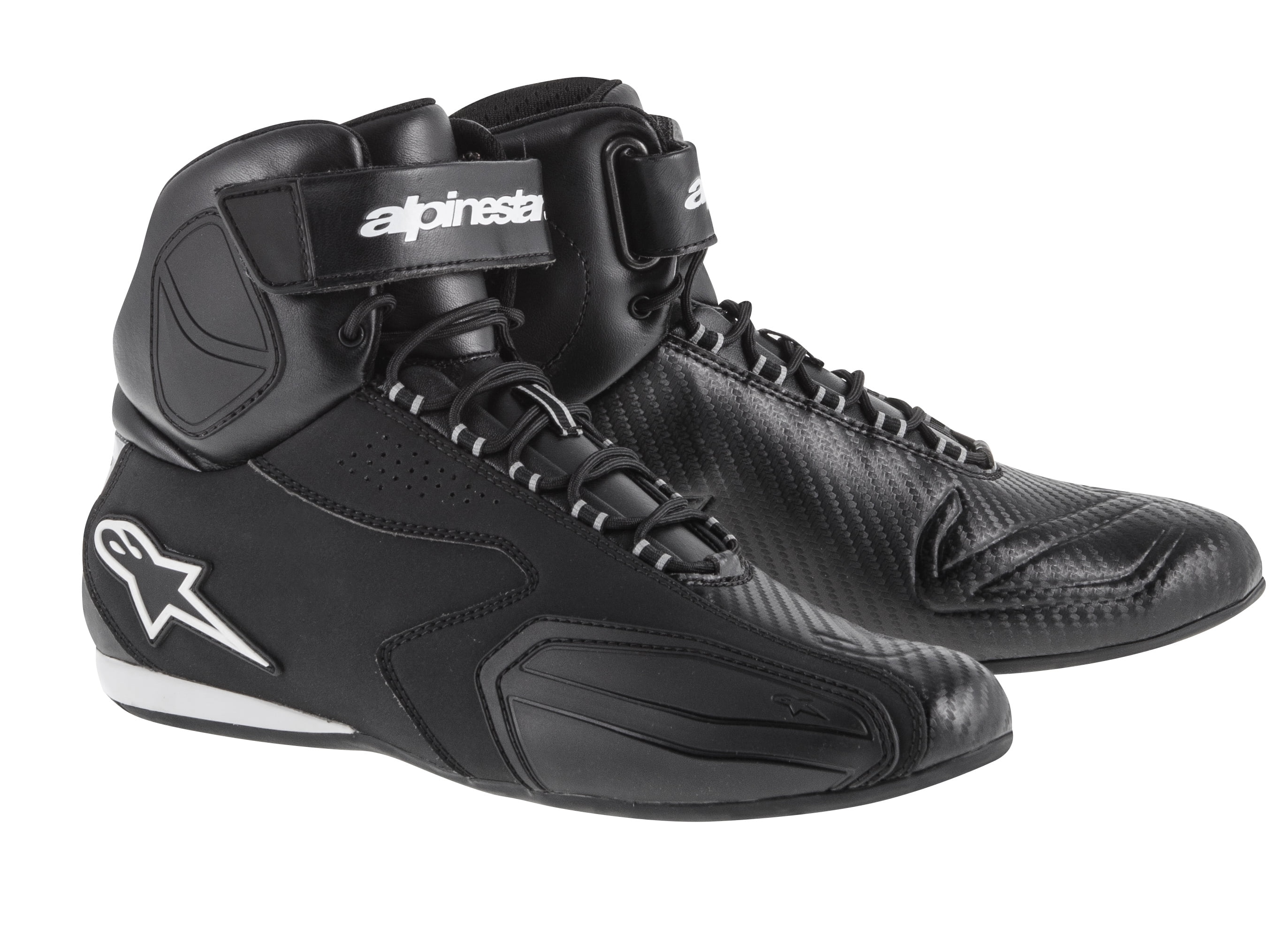 Alpinestars Faster Mens Riding Shoes Black