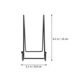 thumbnail image 2 of 4 Pcs Desktop Book Stands Book Magazine Display Shelves Picture Display Brackets, 2 of 7