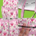 thumbnail image 5 of Garden Tool Bag,Pioneer Flower Floral Print Pattern Garden Tool Organizer,Garden Gifts,Waterproof Multi-Pocket Garden Tool Storage 11.8x5.5x11.4 Inch(Tools NOT Included), 5 of 6