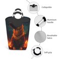 thumbnail image 3 of Salouo Candle Shepherd Dog for Dirty Clothes Hamper,Extra Large Hamper Basket Bin 1-Pack Big Laundry Baskets with Handles Laundry Hampers Fits for Bedroom & Living Room, 3 of 5