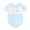 Stripe, variant on Infant Boy Short Sleeve Smocked Romper Babydoll Collar Embroidery Letter Bubble Bodysuit Stripe,6-9M