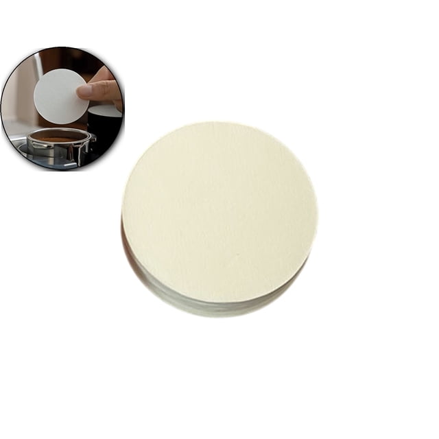 Dvruxg Round Coffee Paper Filters Coffee Maker Dripper Filters Coffee Filter Replacement Paper Coffee Machine Filter Paper for Camping Home Office