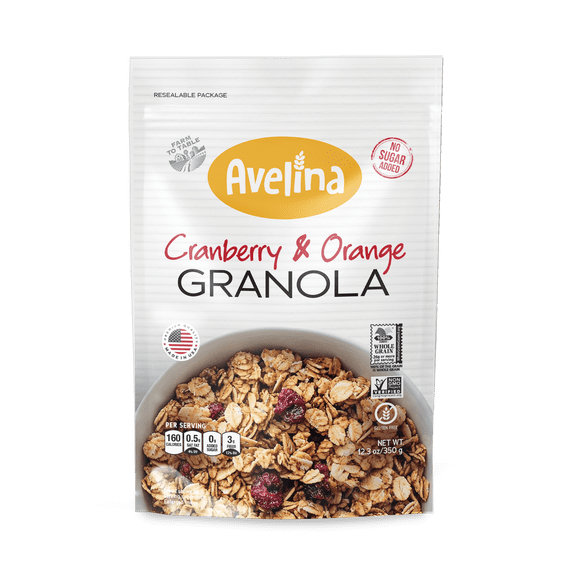 (Pack Of 6) Avelina Granola Cranberry Orange 12.3 Oz
