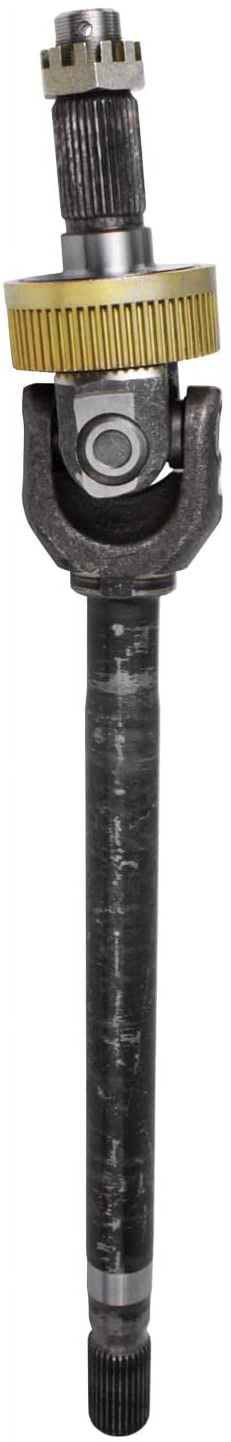 Detroit Axle - Front Left CV Axle for 1994-1997 Dodge Ram 2500, Driver Side U-Joint CV Axle Assembly 1995 1996 Replacement