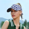 thumbnail image 5 of Pofeuu Blue Vases Print Sunscreen Visor Cap Adjustable Sport Empty Top Baseball Sun Cap for Men Women Sports Outdoor Headwear, 5 of 7