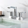 thumbnail image 4 of Llave Mezcladora URREA 12CL Acero Inoxidable para Baño, 4 of 6