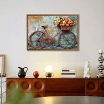 Steadline 3D Metal Wall Art Decor - Rustic Wrought Iron Hanging Panel - Vintage Home Decoration for Living Room Bedroom - Unique Gift Idea for Housewarming Christmas Holiday