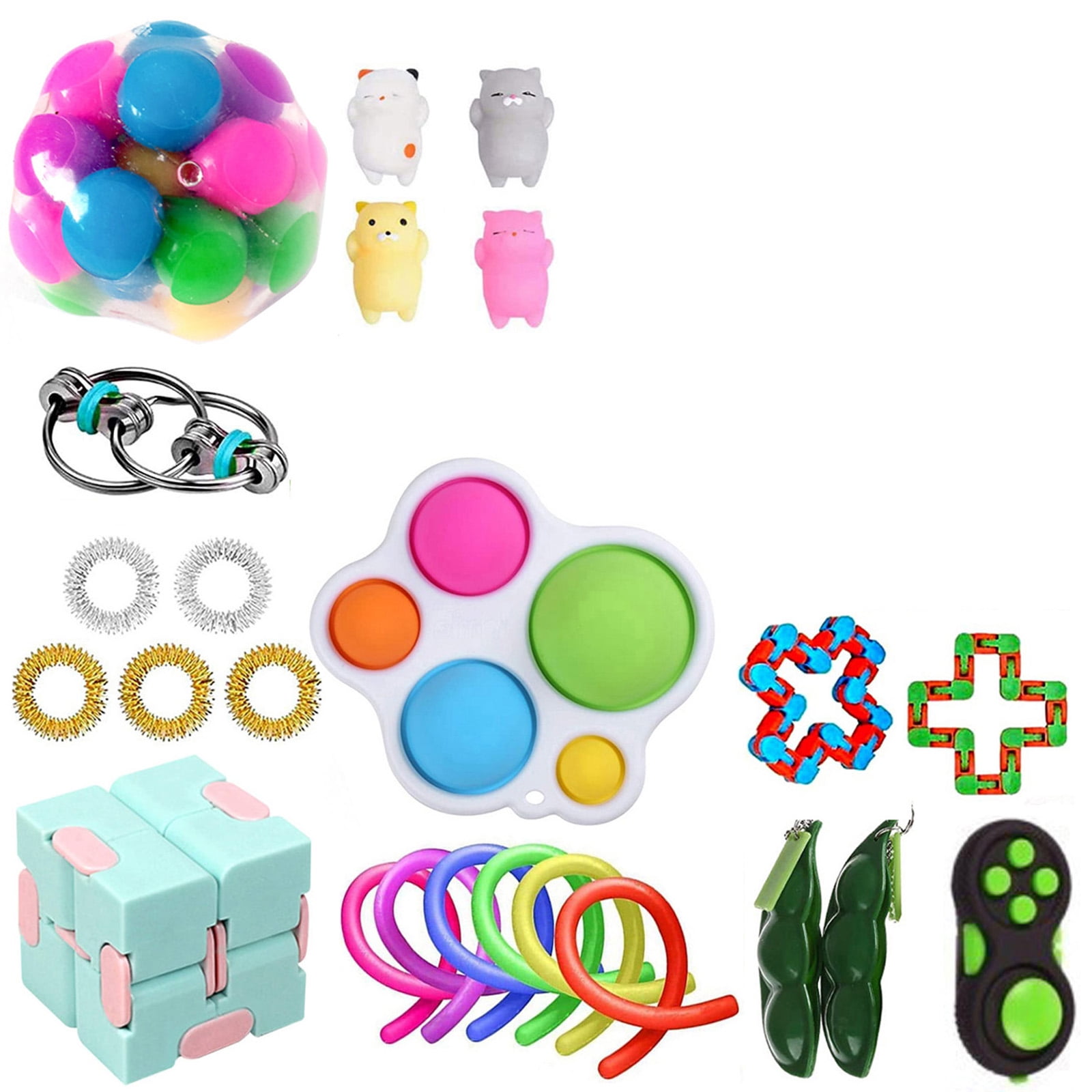 Fidget Toys Pop Its Fidget Pack Sensory Fidget Toys Cheap Fidget Pack
