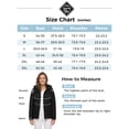 thumbnail image 2 of Wantdo Women's Recycled Warm Winter Jacket Quilted Puffer Coat Winter Coat with Hood Black XL, 2 of 7