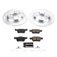 thumbnail image 3 of PowerStop Rear Z23 Evolution Sport Carbon-Fiber Ceramic Brake Pad and Drilled & Slotted Rotor Kit Fits: FORD LINCOLN Select Models K8642, 3 of 10