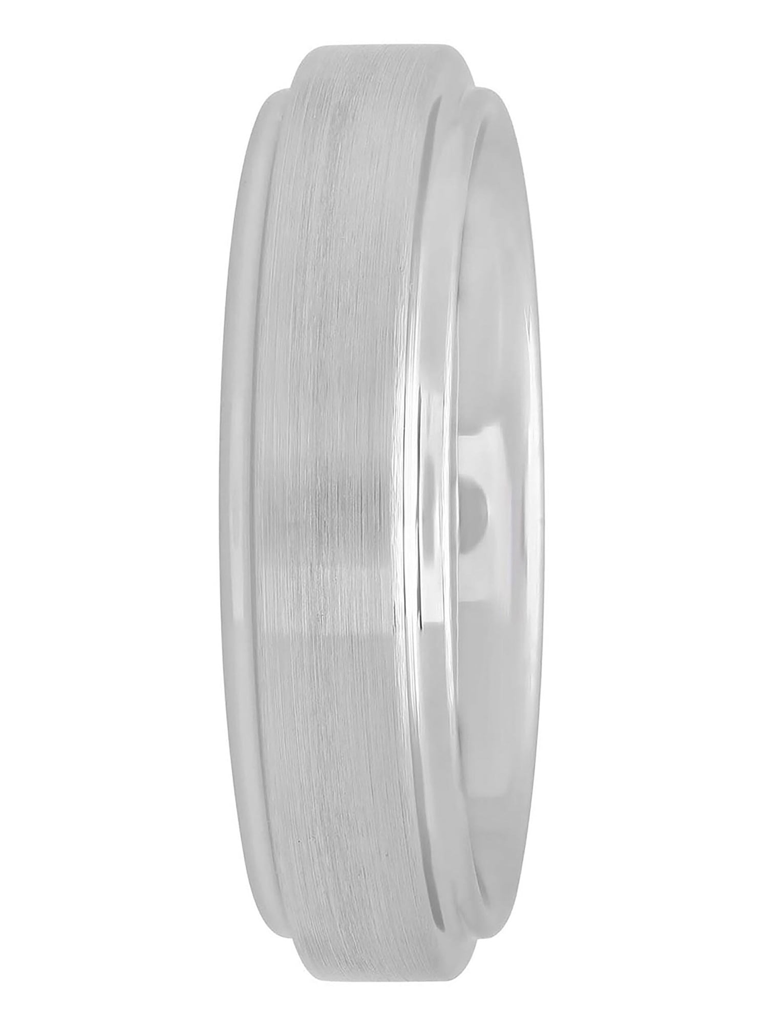 Men's Tungsten 6MM Satin and High-Polished Wedding Band by Brilliance Fine Jewelry - Mens Ring